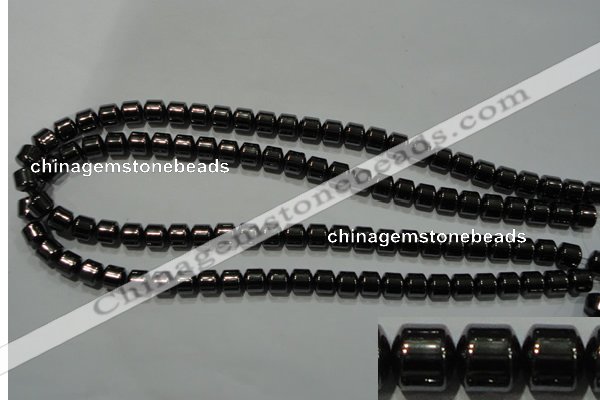 CHE118 15.5 inches 8*8mm tyre hematite beads wholesale