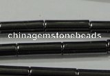 CHE121 15.5 inches 4*14mm tube hematite beads wholesale