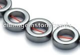 CHE15 16 inches 12mm donut shape hematite beads Wholesale