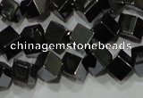 CHE186 15.5 inches 4*4mm cube hematite beads wholesale