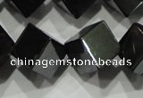 CHE188 15.5 inches 8*8mm cube hematite beads wholesale