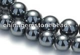 CHE19 16 inches 10mm & 12mm round hematite beads Wholesale