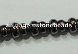 CHE190 15.5 inches 6*8mm calabash hematite beads wholesale