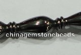 CHE195 15.5 inches 8*20mm vase-shaped hematite beads wholesale