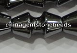 CHE210 15.5 inches 10*20mm dumbbell hematite beads wholesale