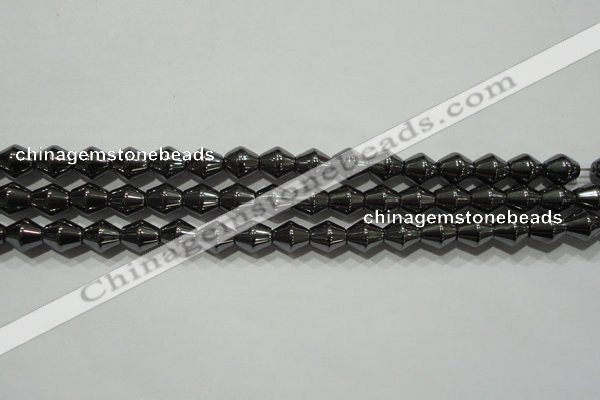 CHE211 15.5 inches 6*6mm bicone hematite beads wholesale