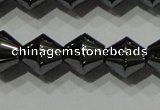 CHE212 15.5 inches 8*8mm bicone hematite beads wholesale