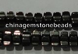 CHE234 15.5 inches 4*7mm star hematite beads wholesale