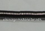 CHE238 15.5 inches 1*4.5mm dish hematite beads wholesale