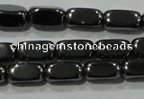 CHE248 15.5 inches 4*8mm cuboid hematite beads wholesale