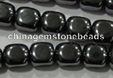 CHE250 15.5 inches 13*13mm cube hematite beads wholesale