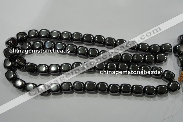 CHE250 15.5 inches 13*13mm cube hematite beads wholesale