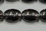 CHE277 15.5 inches 10*14mm oval hematite beads wholesale