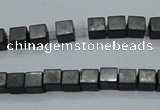 CHE415 15.5 inches 2*2mm cube matte hematite beads wholesale
