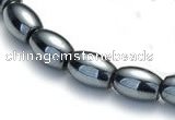 CHE50 15.5  inches 3*5mm rice shape hematite beads Wholesale