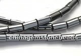 CHE59 15.5 inches 2*4mm column shape hematite beads Wholesale