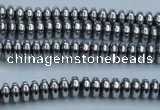 CHE727 15.5 inches 2*4mm rondelle plated hematite beads wholesale