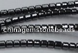 CHE772 15.5 inches 2*2mm drum hematite beads wholesale