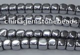 CHE866 15.5 inches 4*4mm dice platedhematite beads wholesale