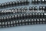 CHE962 15.5 inches 1.5*3mm rondelle plated hematite beads wholesale