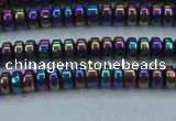 CHE969 15.5 inches 2*4mm rondelle plated hematite beads wholesale