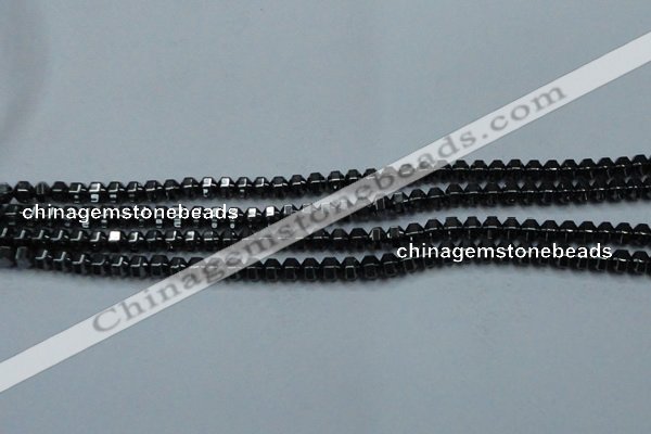 CHE980 15.5 inches 4*4mm hematite beads wholesale