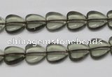 CHG18 15.5 inches 10*10mm heart synthetic smoky quartz beads wholesale