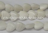 CHG22 15.5 inches 10*10mm heart shell beads wholesale