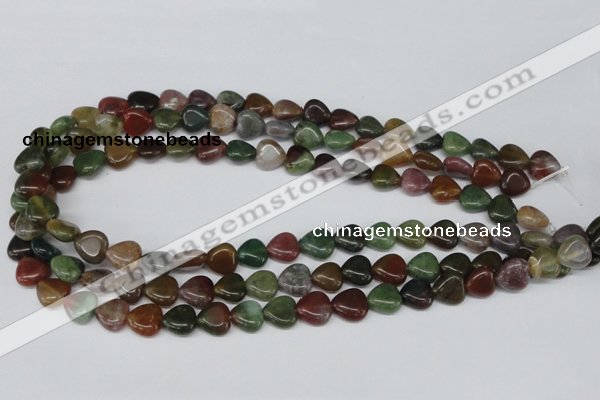 CHG24 15.5 inches 10*10mm heart Indian aventurine beads wholesale