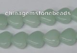 CHG30 15.5 inches 12*12mm heart amazonite gemstone beads wholesale