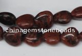 CHG36 15.5 inches 12*12mm heart mahogany obsidian beads wholesale