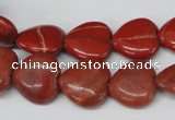 CHG49 15.5 inches 14*14mm heart red jasper beads wholesale