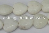 CHG62 15.5 inches 16*16mm heart shell beads wholesale