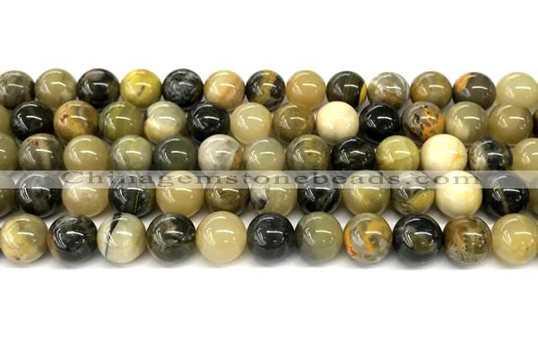 CHJ103 15 inches 10mm round honeybee jasper beads