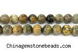CHJ106 15 inches 16mm round honeybee jasper beads