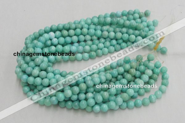 CHM01 16 inches 10mm round pale blue hemimorphite beads wholesale