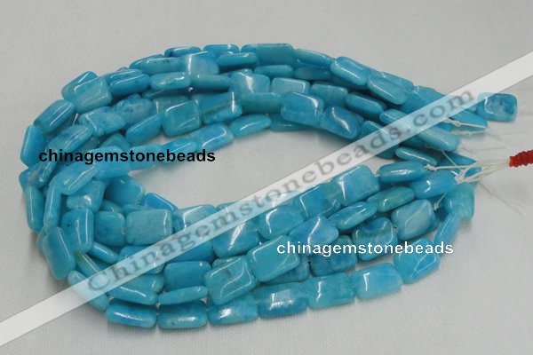 CHM03 16 inches 13*18mm rectangle blue hemimorphite beads wholesale