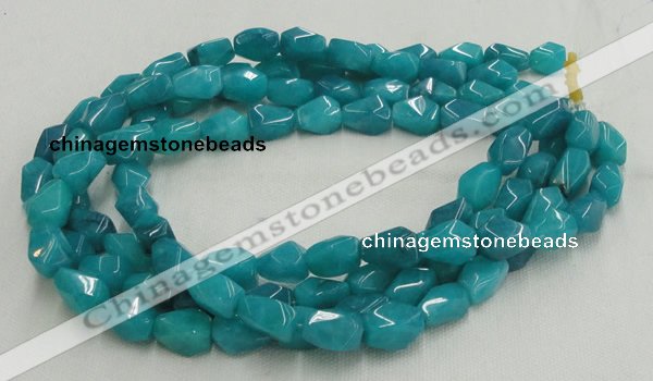 CHM05 16 inches 10*16mm freeform blue hemimorphite beads wholesale