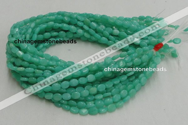 CHM07 16 inches 8*10mm oval green hemimorphite beads wholesale