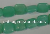 CHM16 15.5 inches 12*12mm square green hemimorphite beads wholesale