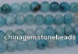 CHM200 15.5 inches 4mm round blue hemimorphite beads wholesale