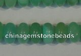 CHM22 15.5 inches 5*8mm rondelle green hemimorphite beads