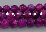 CHM229 15.5 inches 6mm round dyed hemimorphite beads wholesale