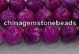 CHM231 15.5 inches 10mm round dyed hemimorphite beads wholesale