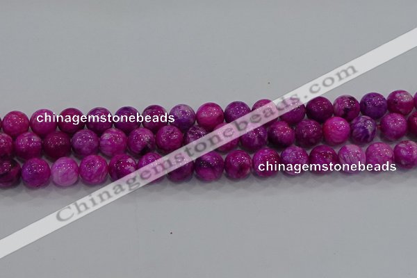 CHM232 15.5 inches 12mm round dyed hemimorphite beads wholesale