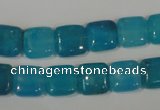 CHM25 15.5 inches 10*10mm square blue hemimorphite beads wholesale