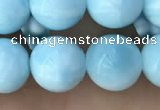 CHM303 15.5 inches 10mm round blue hemimorphite gemstone beads