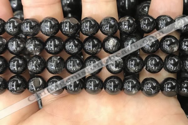 CHS01 15.5 inches 10mm round natural hypersthene gemstone beads