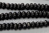 CHS54 15.5 inches 4*8mm rondelle natural hypersthene beads