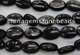 CHS70 15.5 inches 8*12mm oval natural hypersthene beads